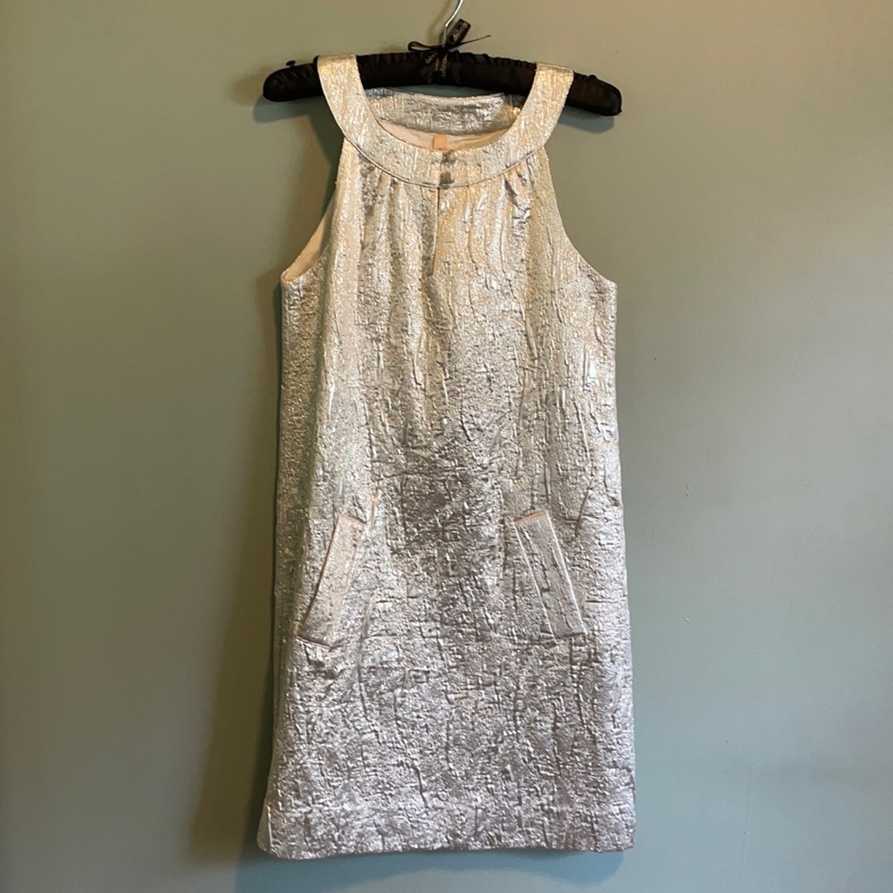 Silver Texture Dress